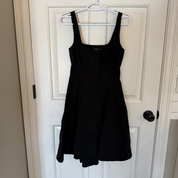 Theory Modern Flare little black Dress fit flare lbd 45067 - Picture 5 of 12